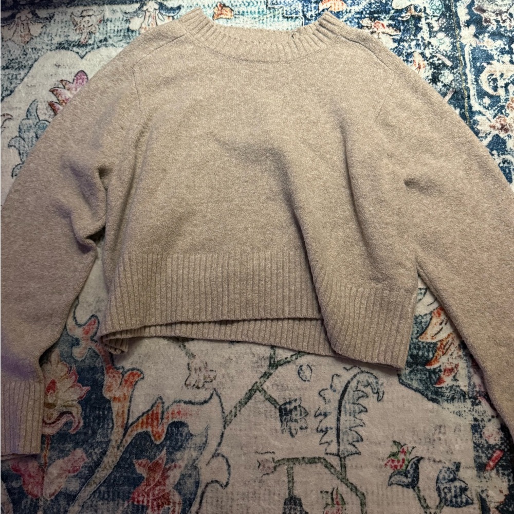 Women's Beige Sweater